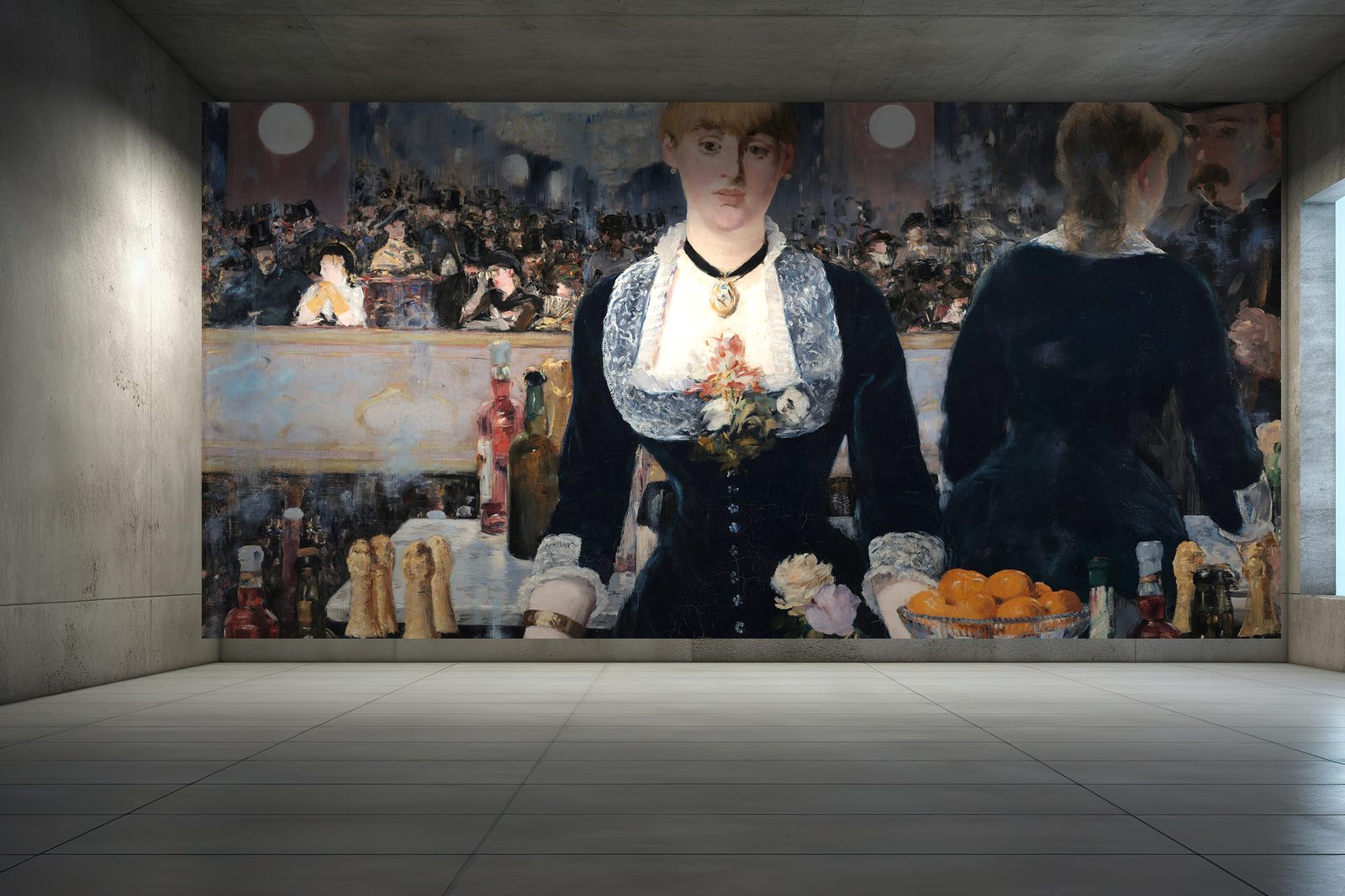 Bar w Folies-Bergère - Fototapeta na całej ścianie