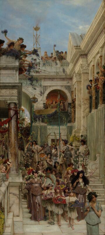 Wiosna - Lawrence Alma-Tadema