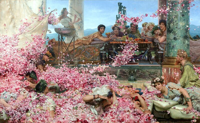 Róże Heliogabala - Lawrence Alma-Tadema