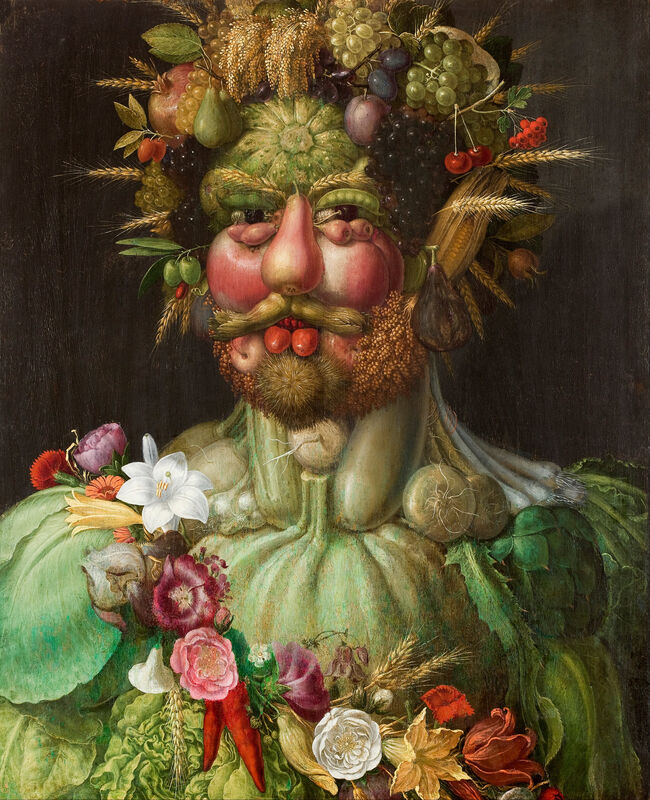 Wertumnus (Portret Rudolfa II) - Giuseppe Arcimboldo
