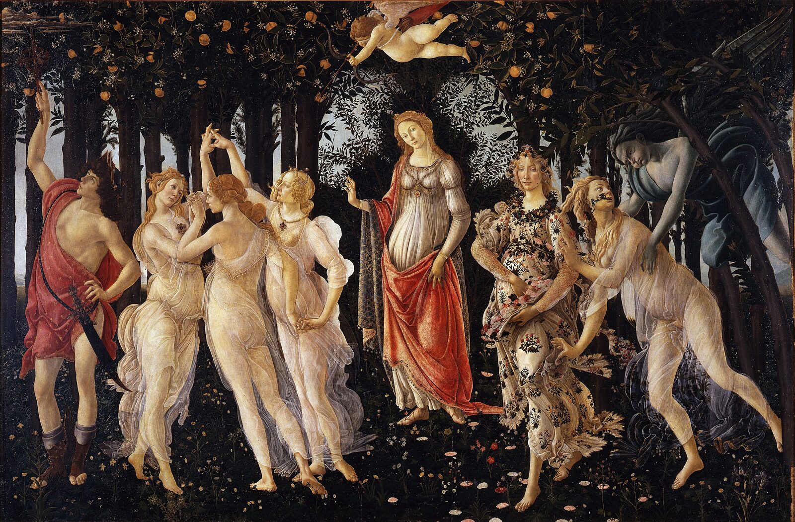 Primavera (Wiosna) - Sandro Botticelli