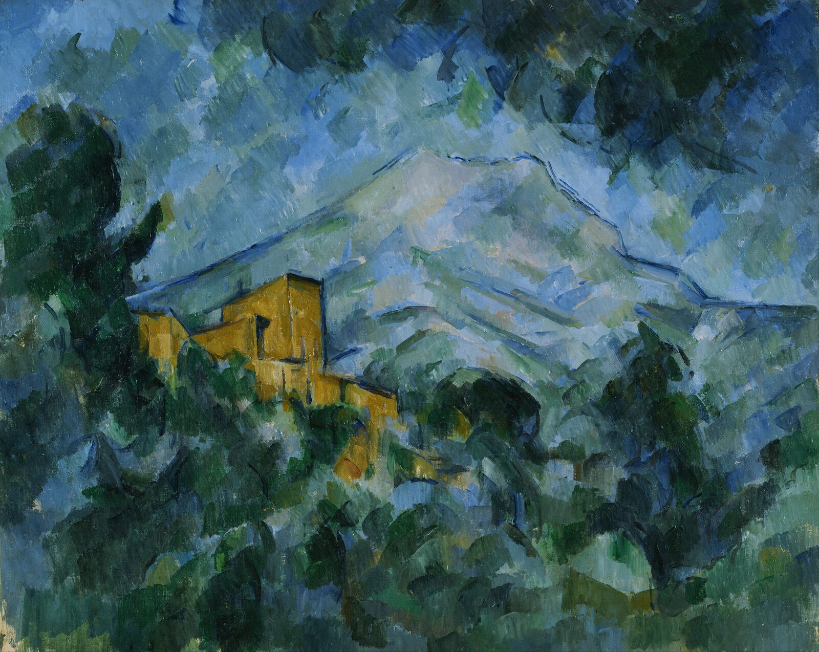 Góra Sainte-Victoire i Château Noir - Paul Cezanne