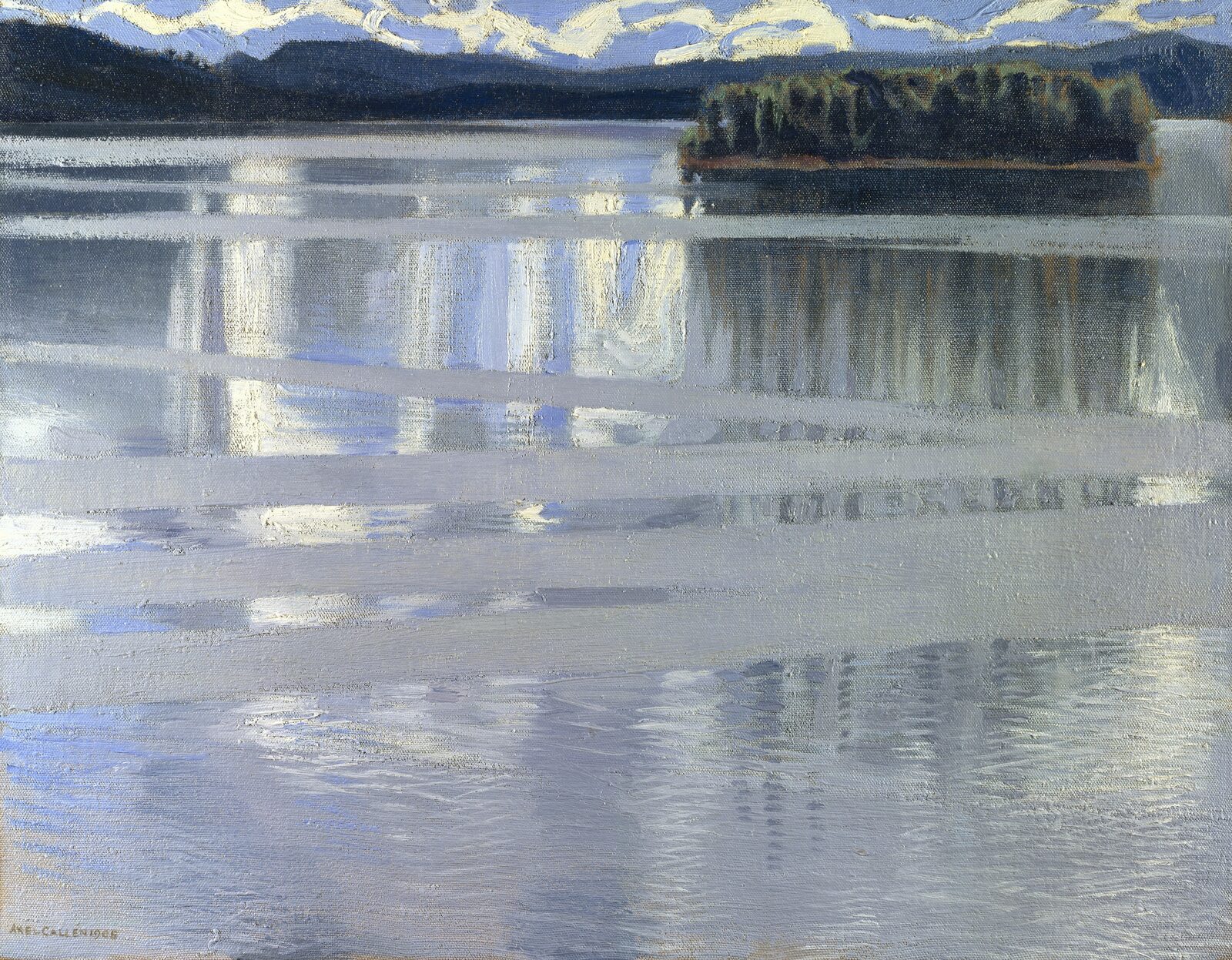 Jezioro Keitele - Akseli Gallen-Kallela