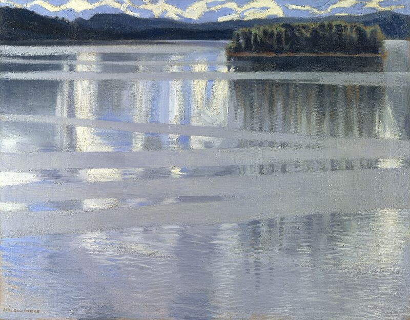Jezioro Keitele - Akseli Gallen-Kallela