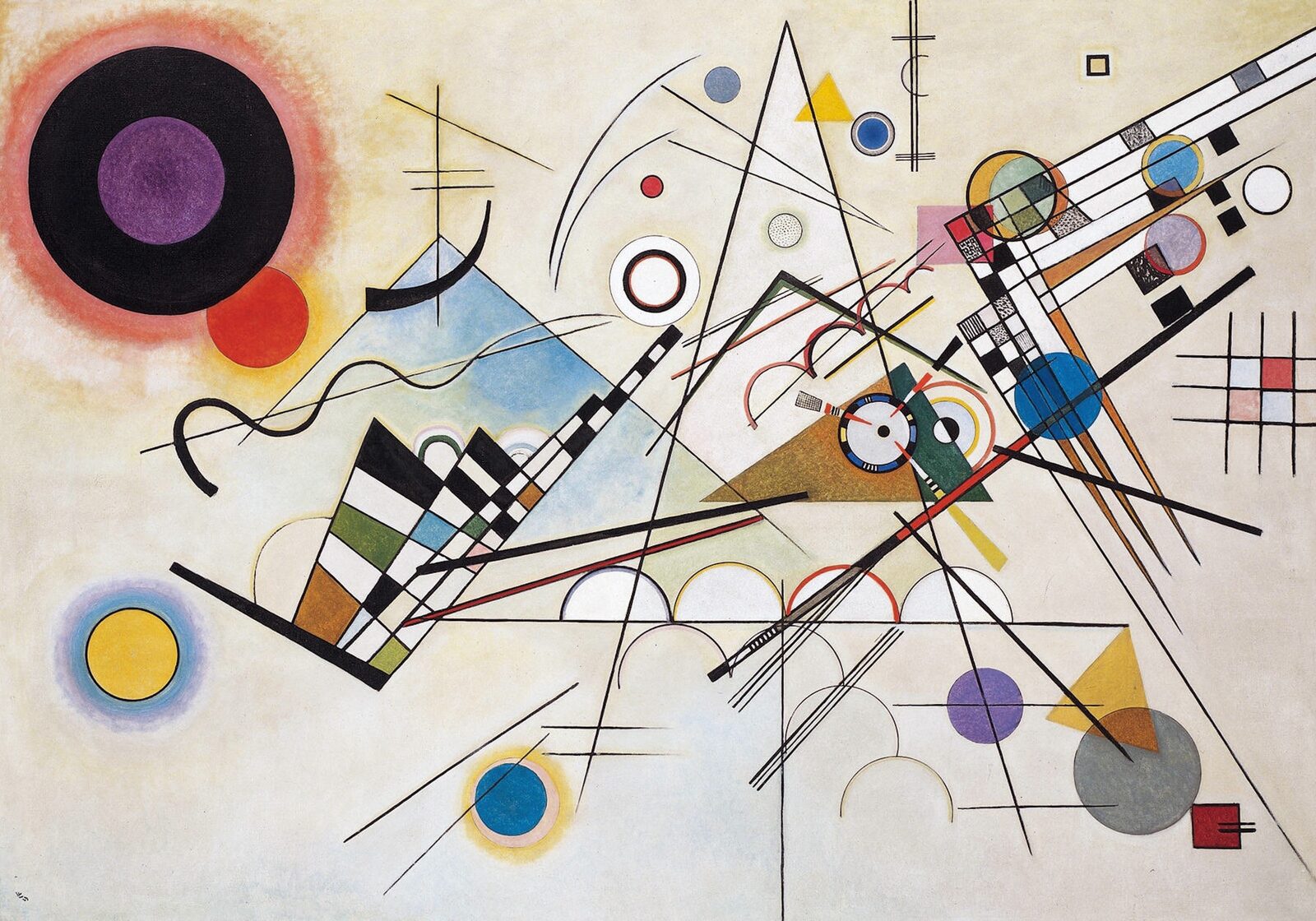Kompozycja VIII - Wassily Kandinsky