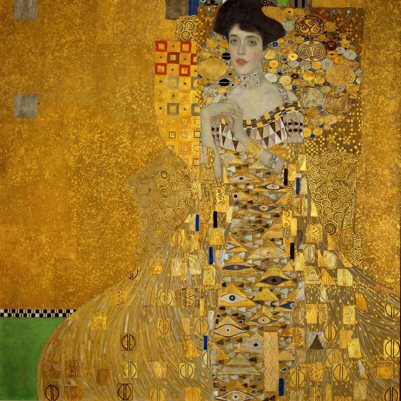 Portret Adeli Bloch-Bauer I - Gustav Klimt