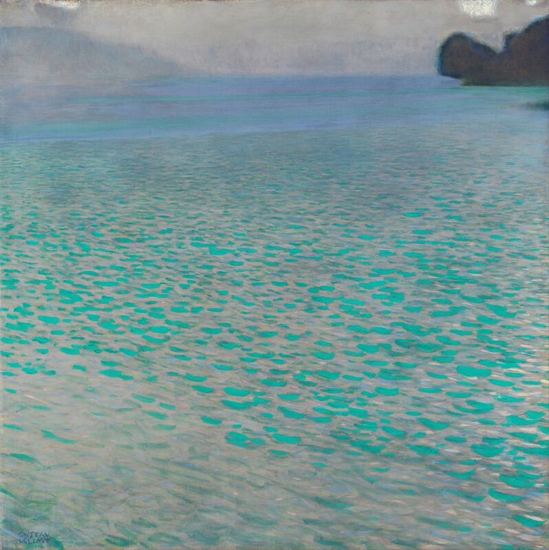 Jezioro Attersee - Gustav Klimt