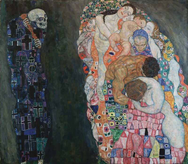Śmierć i życie - Gustav Klimt