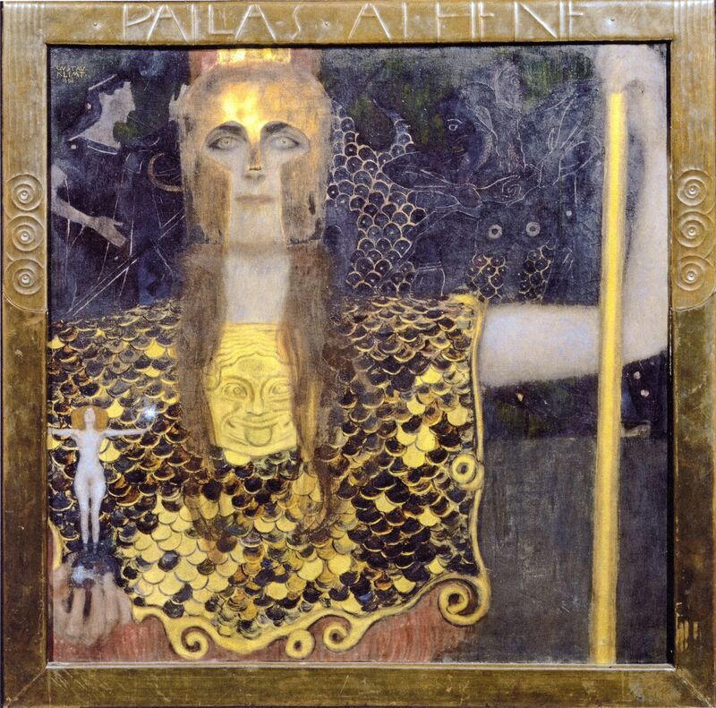 Pallas Atena - Gustav Klimt