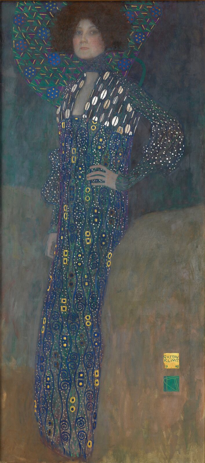 Portret Emilie Flöge - Gustav Klimt