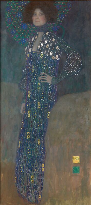 Portret Emilie Flöge - Gustav Klimt