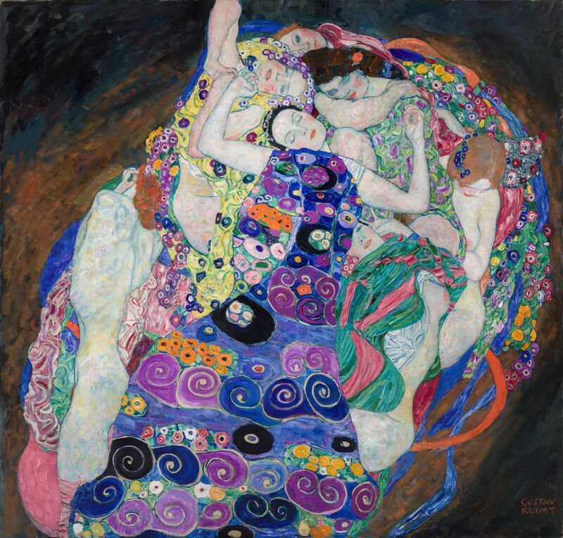 Dziewica - Gustav Klimt