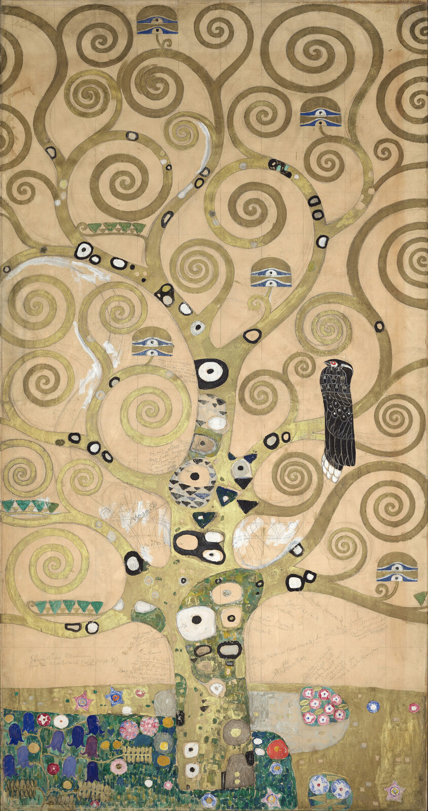 Drzewo życia (Fryz Stocletów) - Gustav Klimt