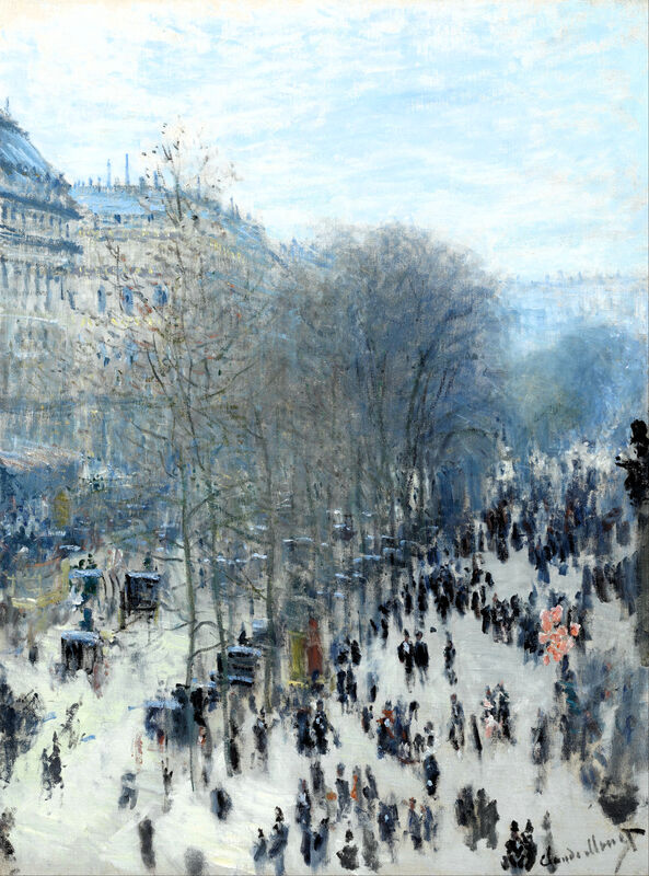 Bulwar Kapucynów - Claude Monet