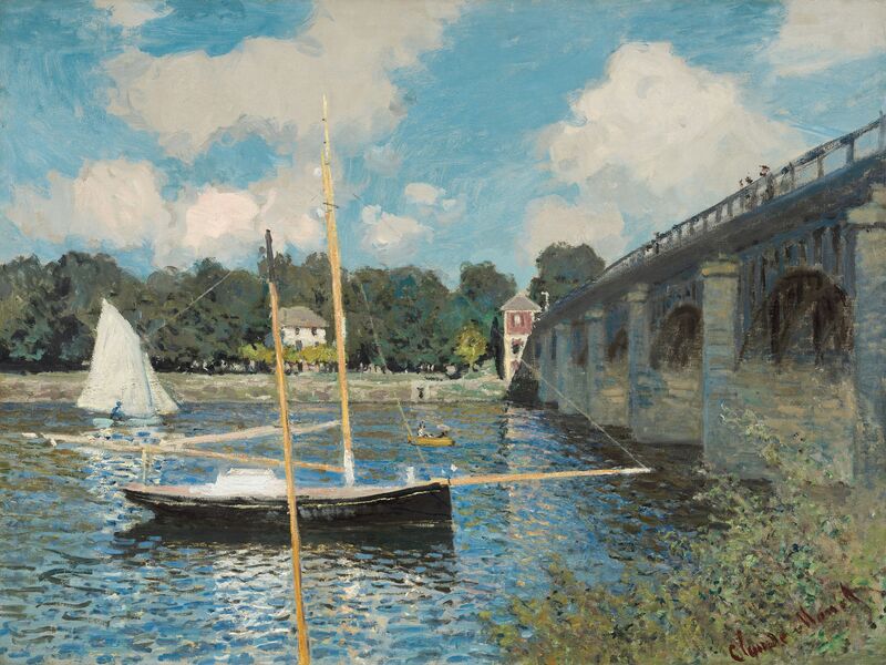 Most w Argenteuil - Claude Monet