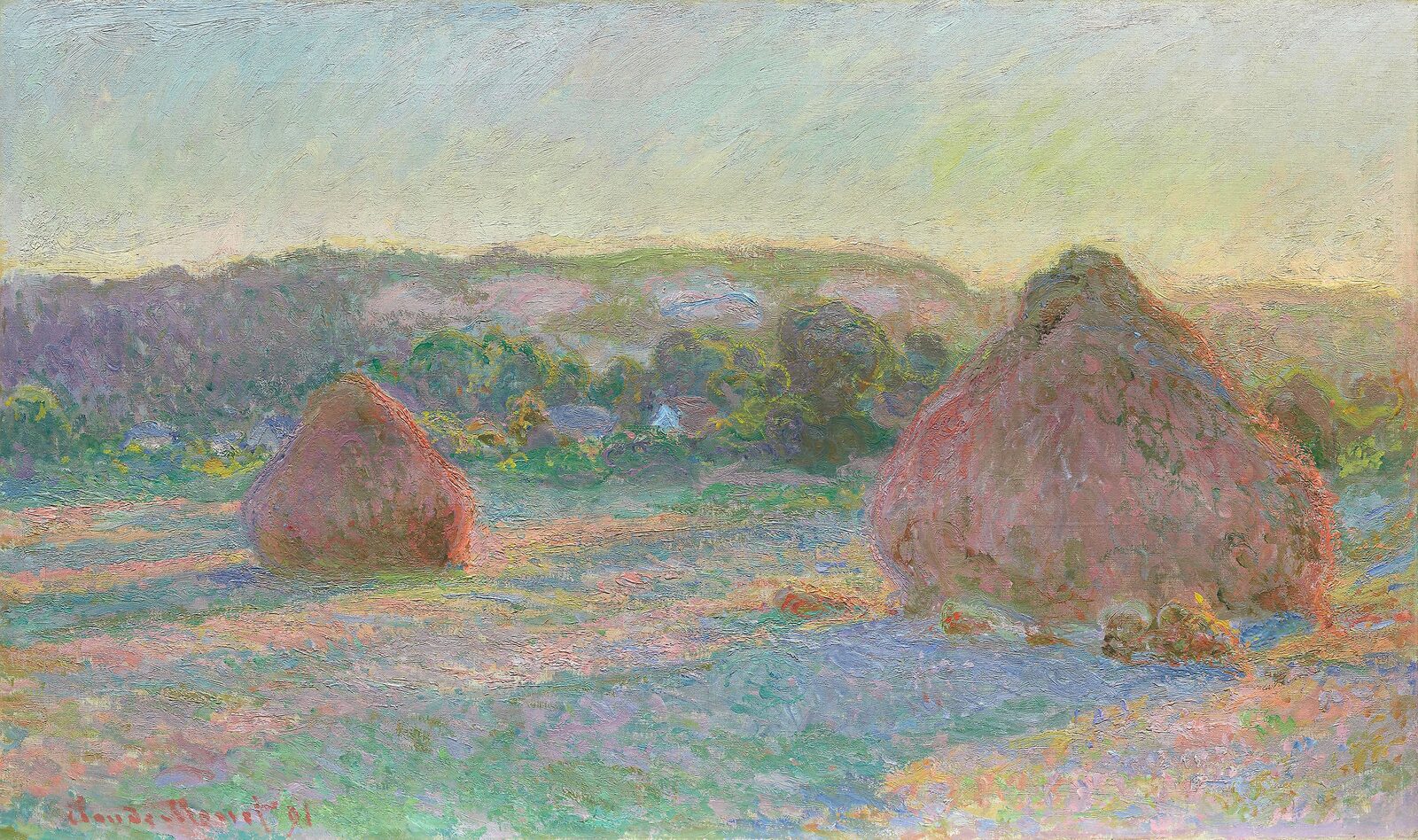 Stogi siana, koniec lata - Claude Monet
