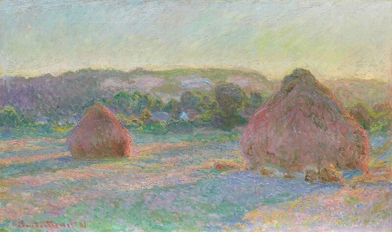 Stogi siana, koniec lata - Claude Monet