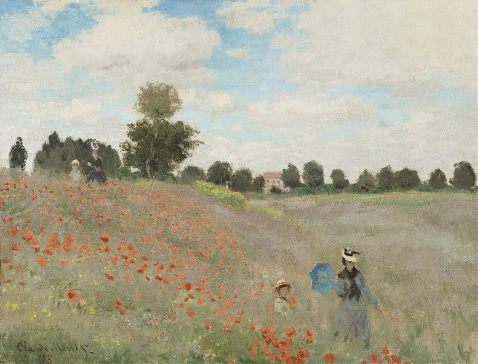 Pole maków - Claude Monet