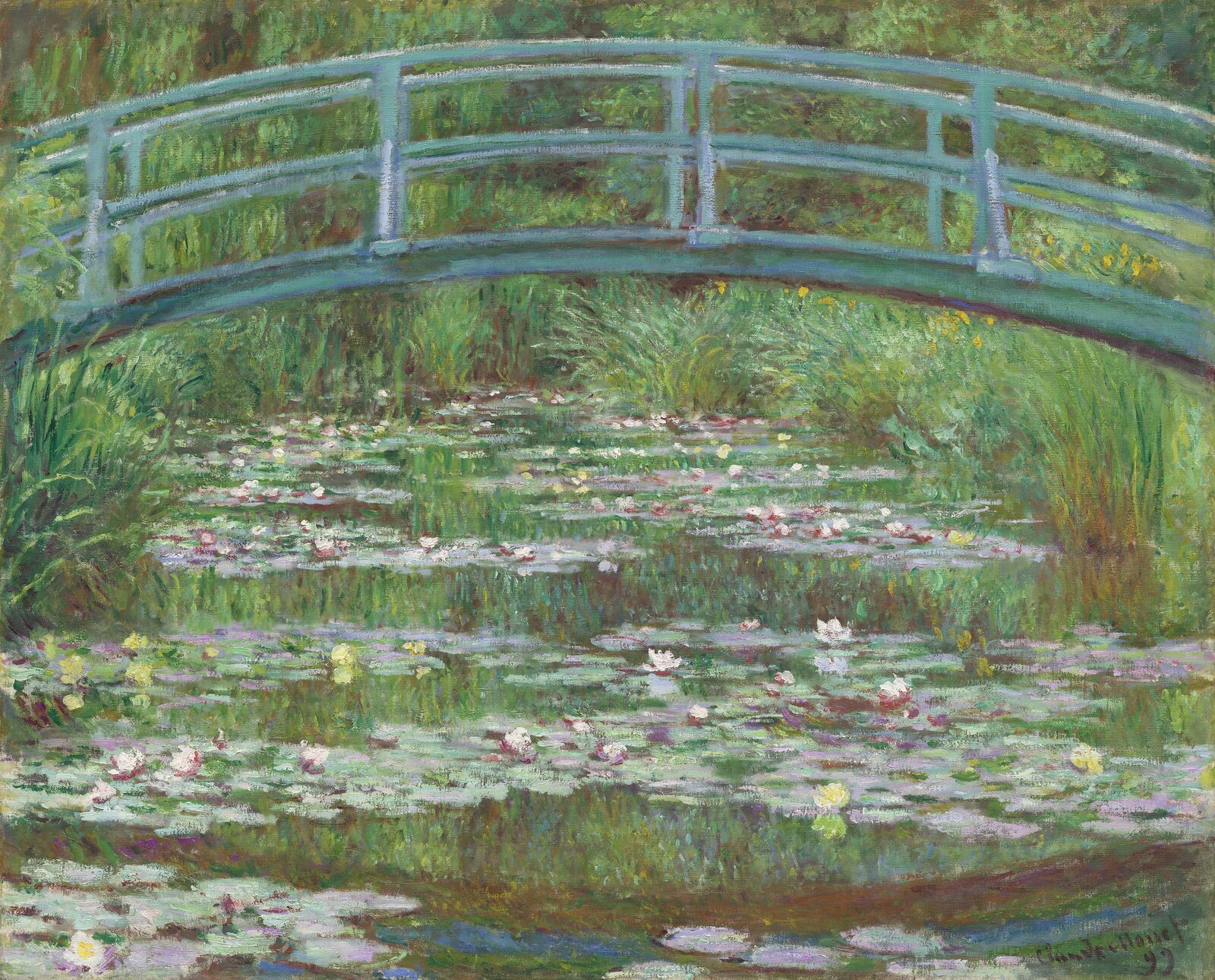 Japoński mostek - Claude Monet