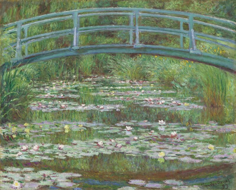 Japoński mostek - Claude Monet