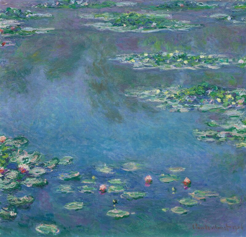 Lilie wodne (1906) - Claude Monet