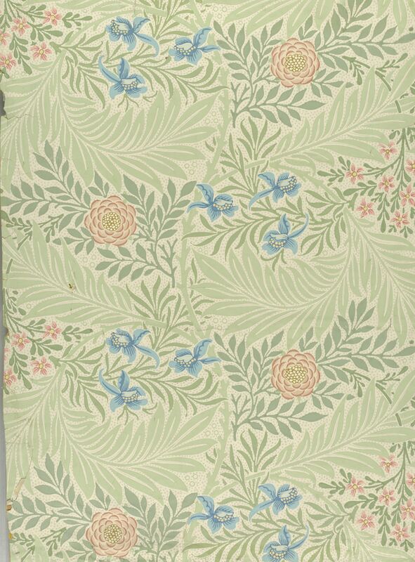 Ostróżka (Larkspur) - William Morris