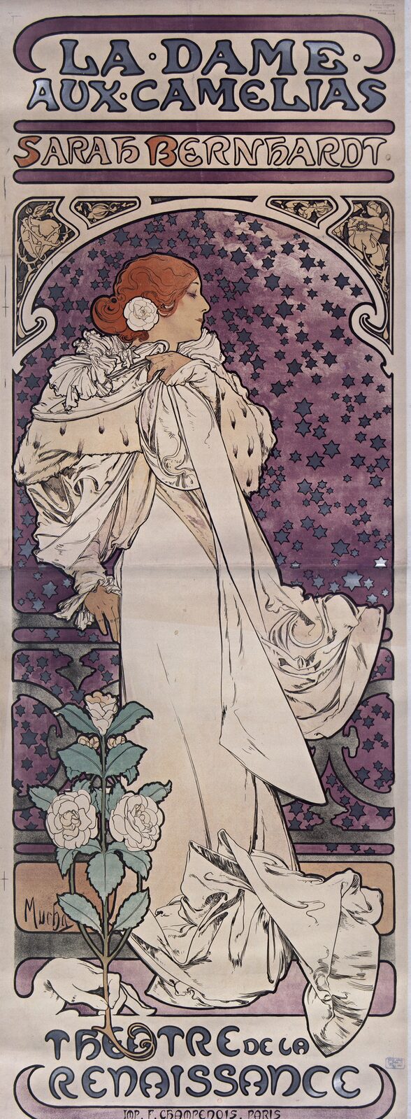 Dama kameliowa - Alphonse Mucha