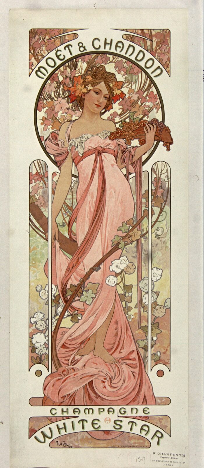 Moët & Chandon: Szampan White Star - Alphonse Mucha