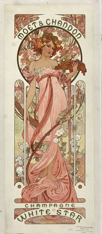 Moët & Chandon: Szampan White Star - Alphonse Mucha