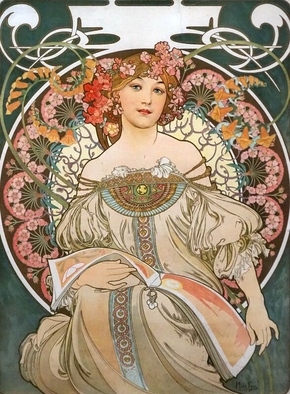 Marzenie (Rêverie) - Alphonse Mucha