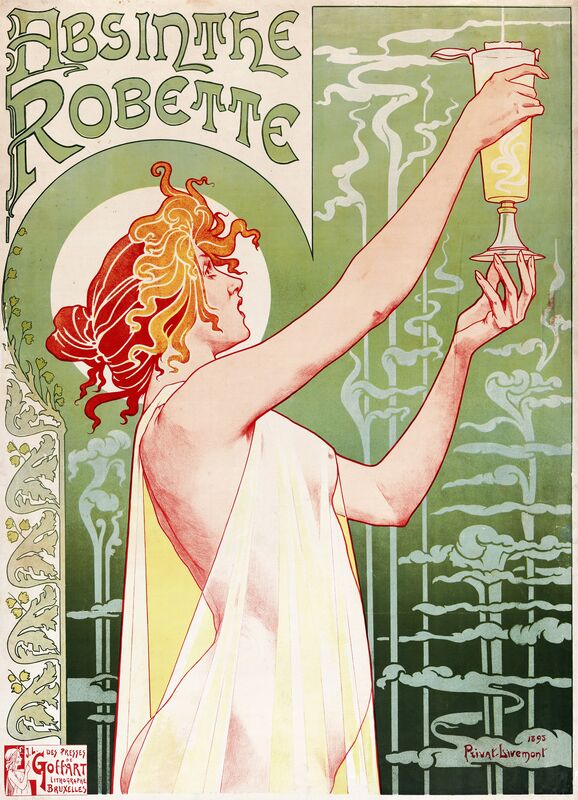 Absynt Robette - Henri Privat-Livemont