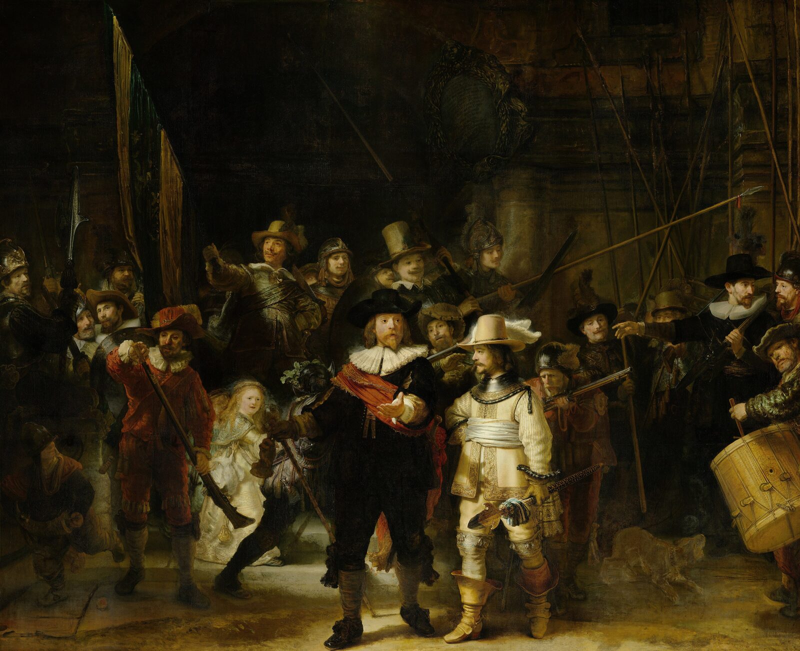 Straż nocna - Rembrandt van Rijn