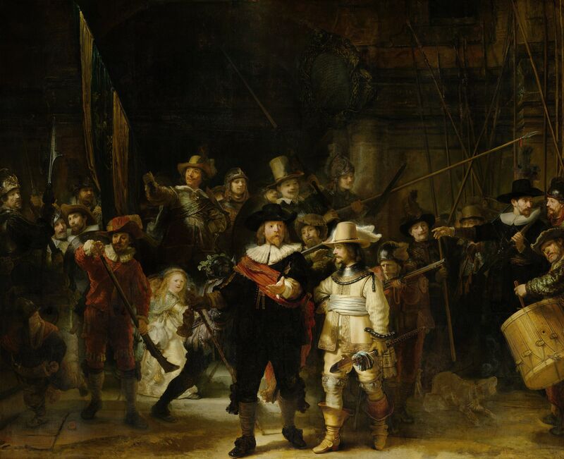 Straż nocna - Rembrandt van Rijn