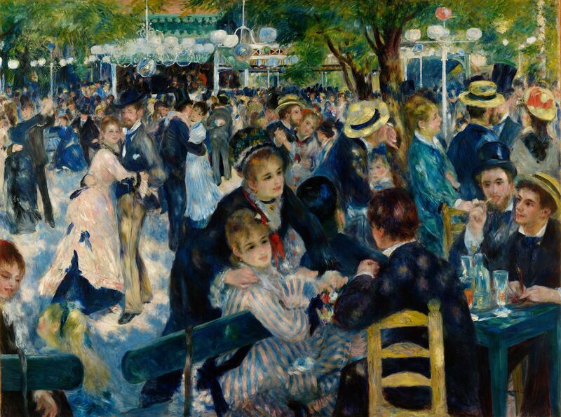 Bal w Moulin de la Galette - Pierre-Auguste Renoir