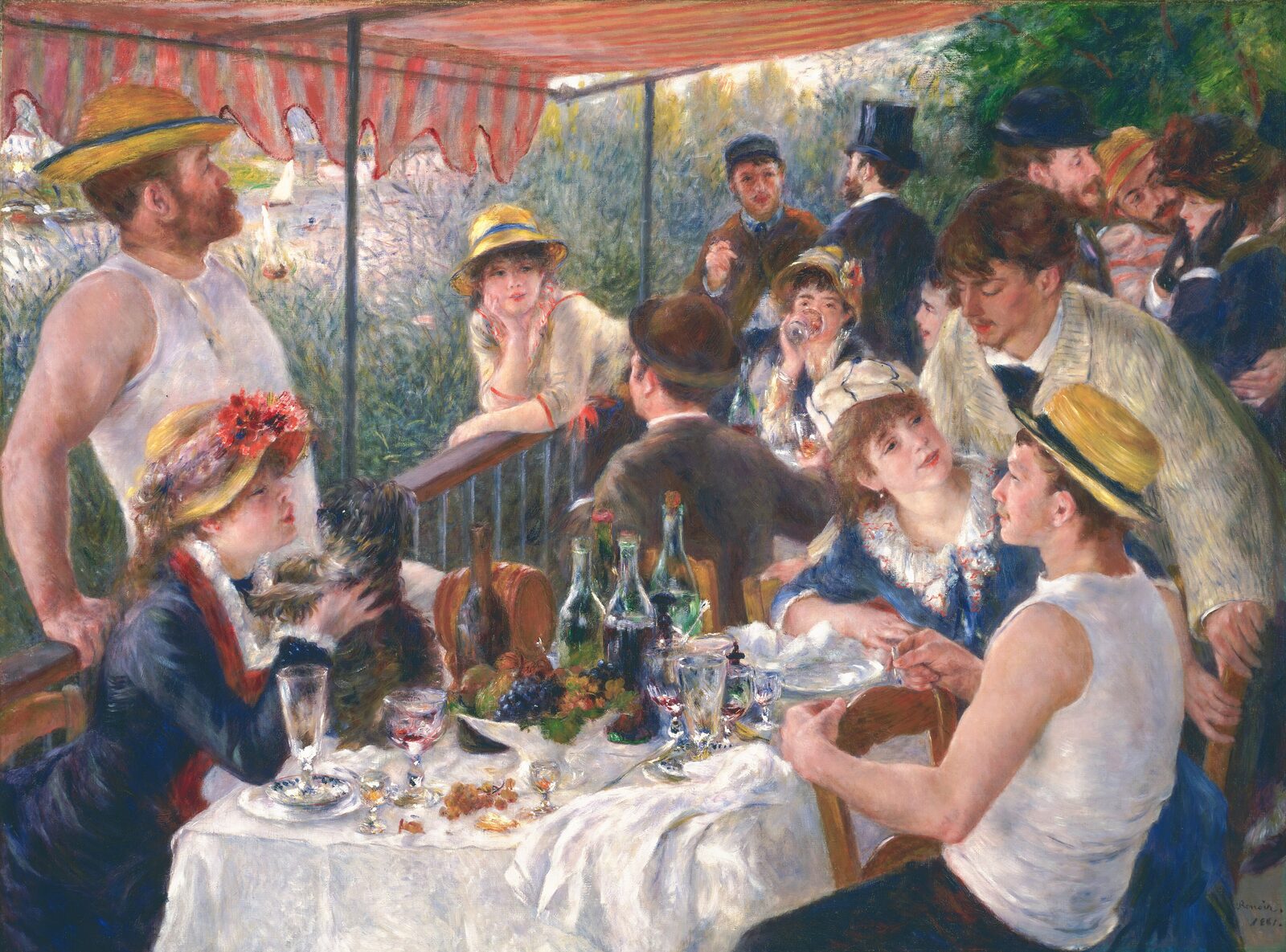 Śniadanie wioślarzy - Pierre-Auguste Renoir