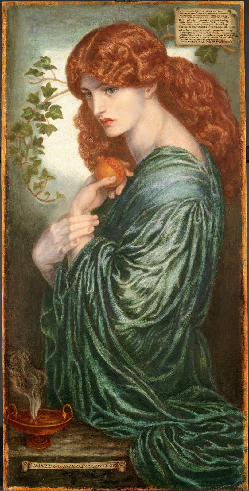 Prozerpina - Dante Gabriel Rossetti