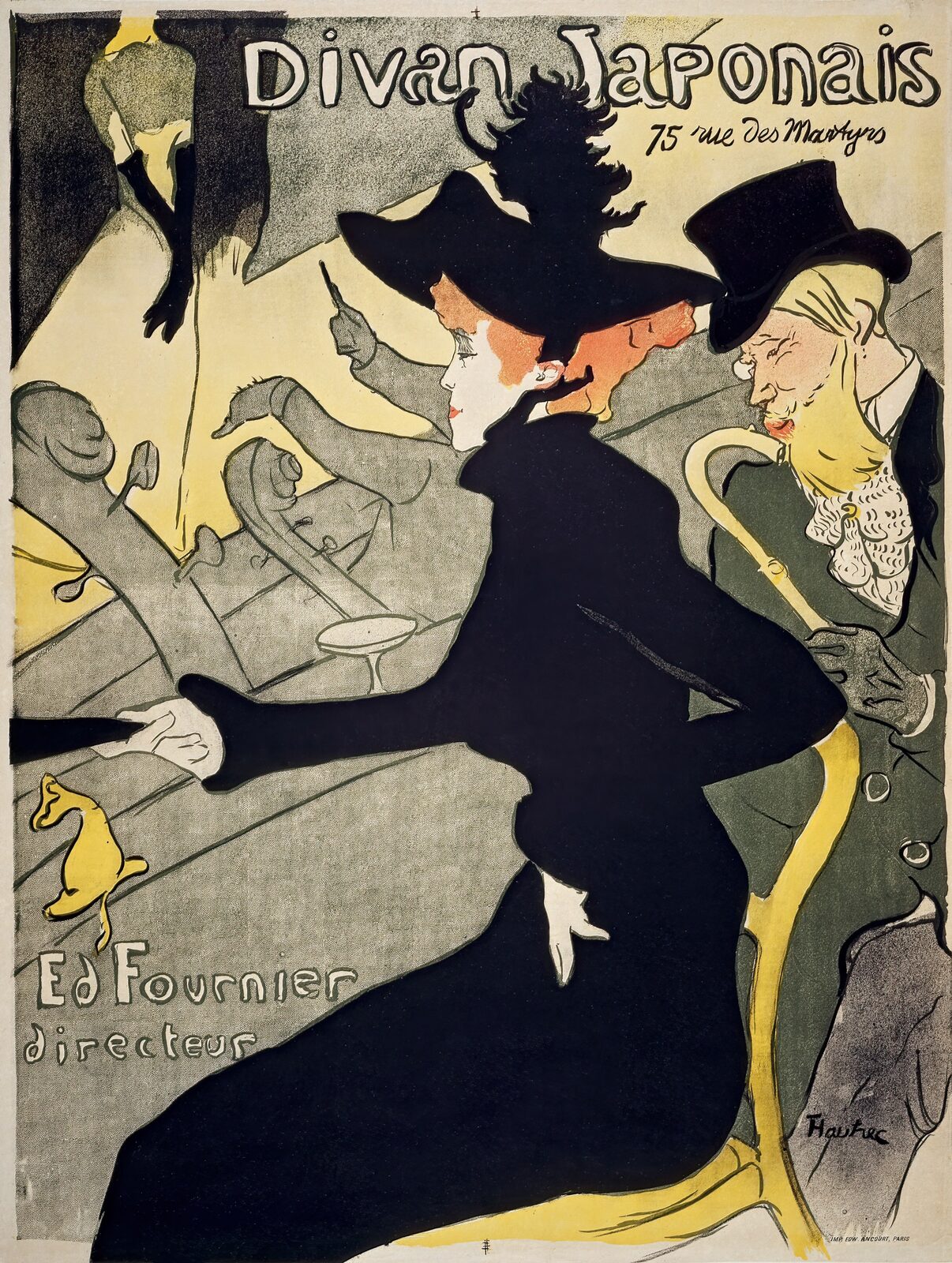 Divan Japonais - Henri de Toulouse-Lautrec