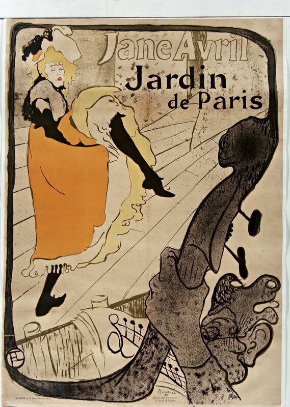 Jane Avril (Jardin de Paris) - Henri de Toulouse-Lautrec