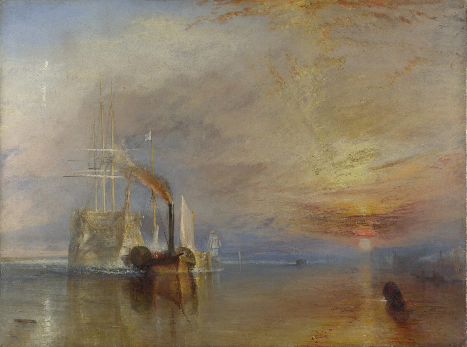 Ostatnia droga Temeraire'a - J. M. W. Turner