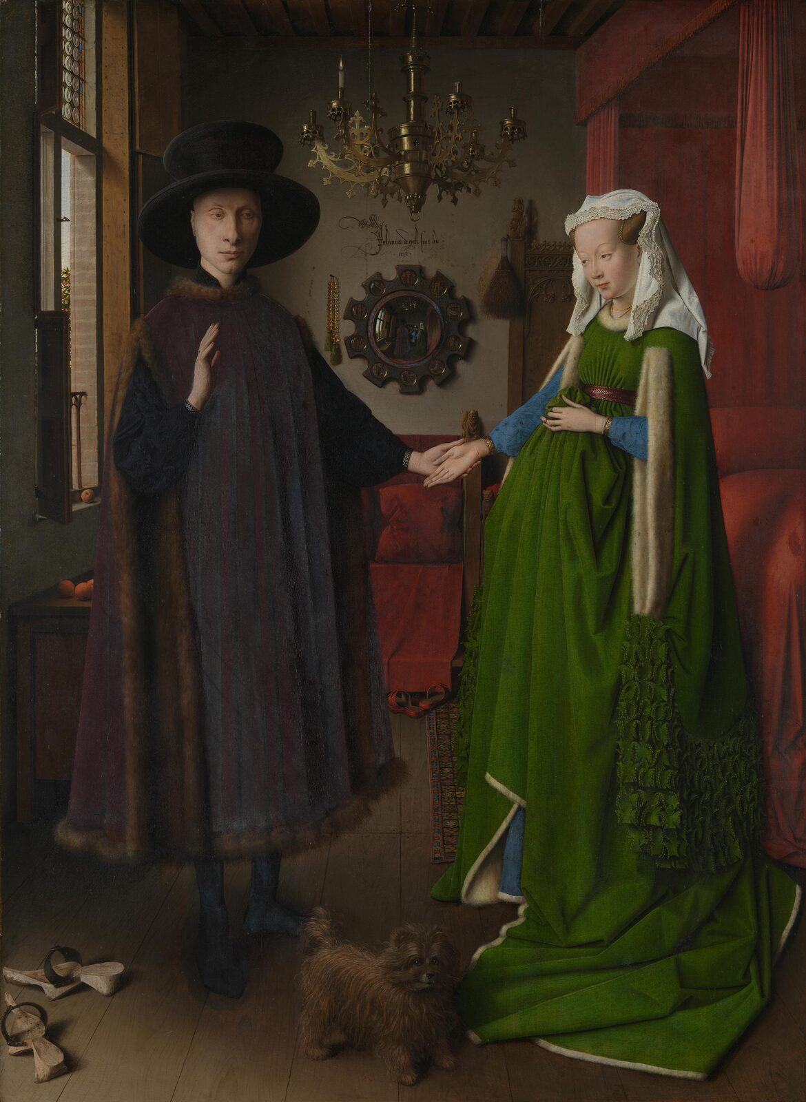 Portret małżonków Arnolfinich - Jan van Eyck