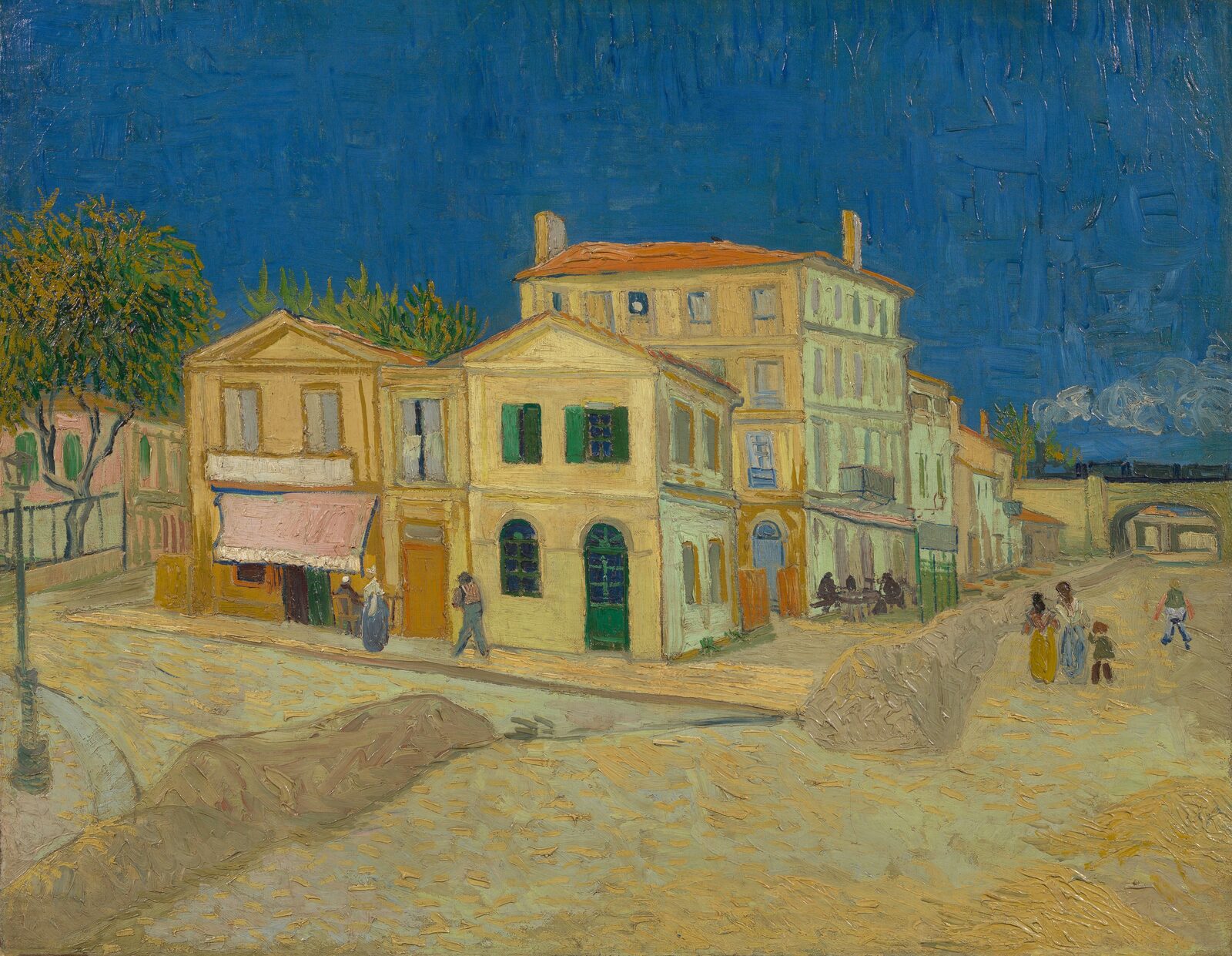 Żółty dom - Vincent van Gogh