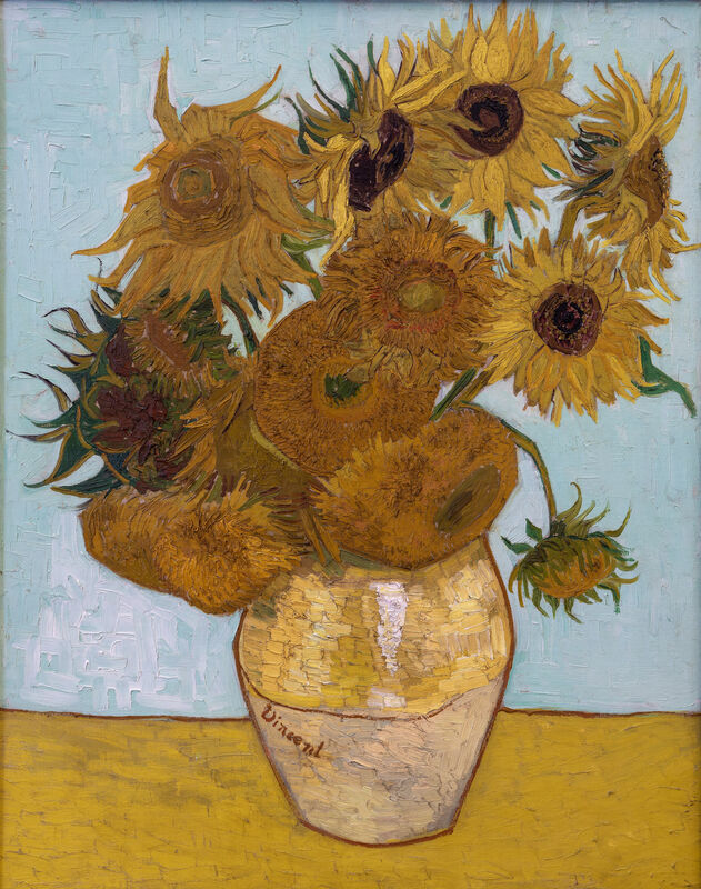 Wazon z dwunastoma słonecznikami - Vincent van Gogh