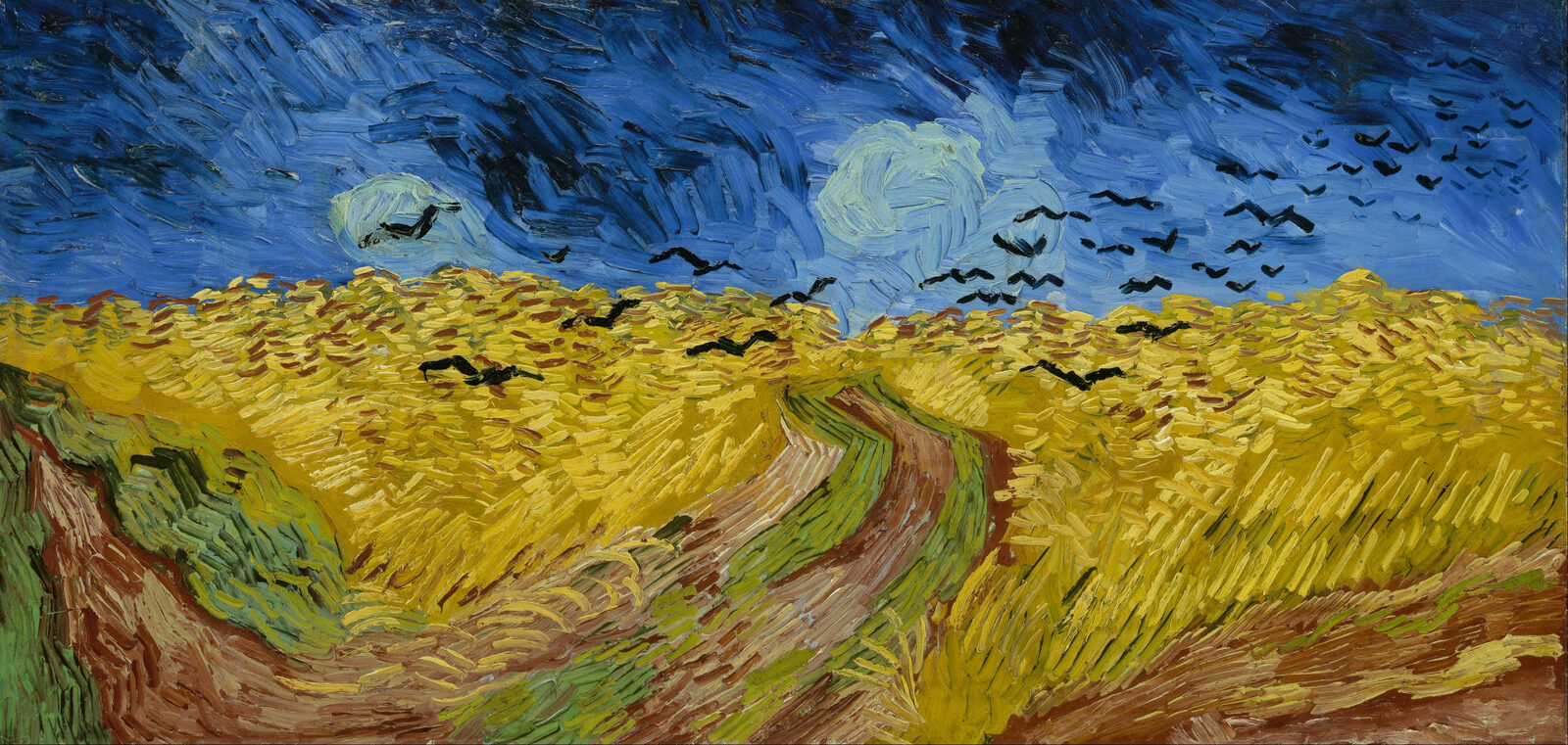 Pole pszenicy z krukami - Vincent van Gogh