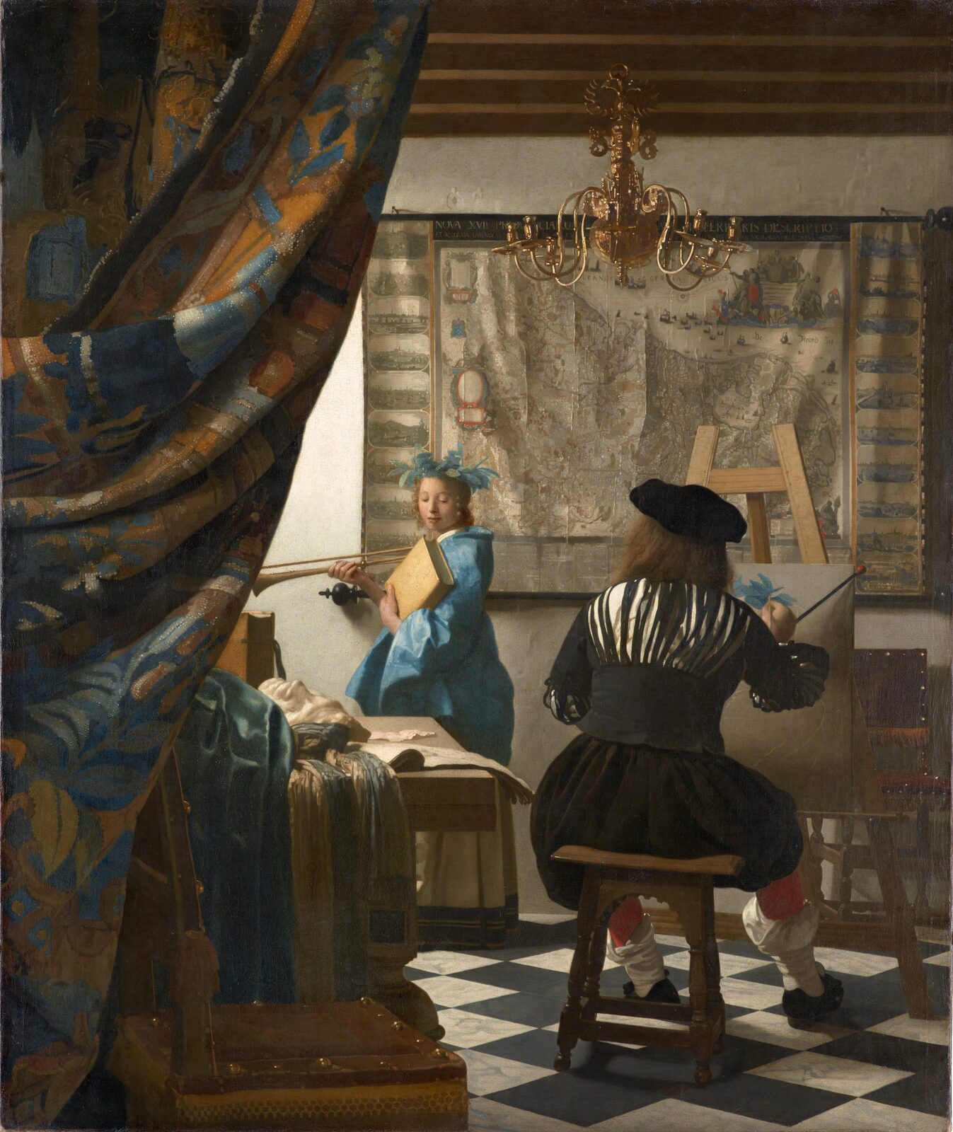 Alegoria malarstwa - Johannes Vermeer