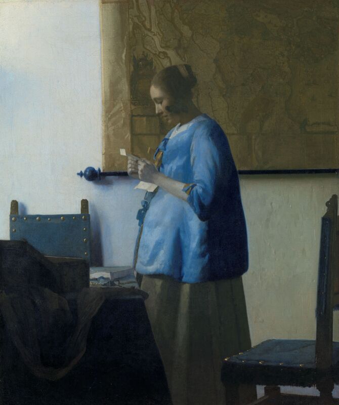 Czytająca list - Johannes Vermeer