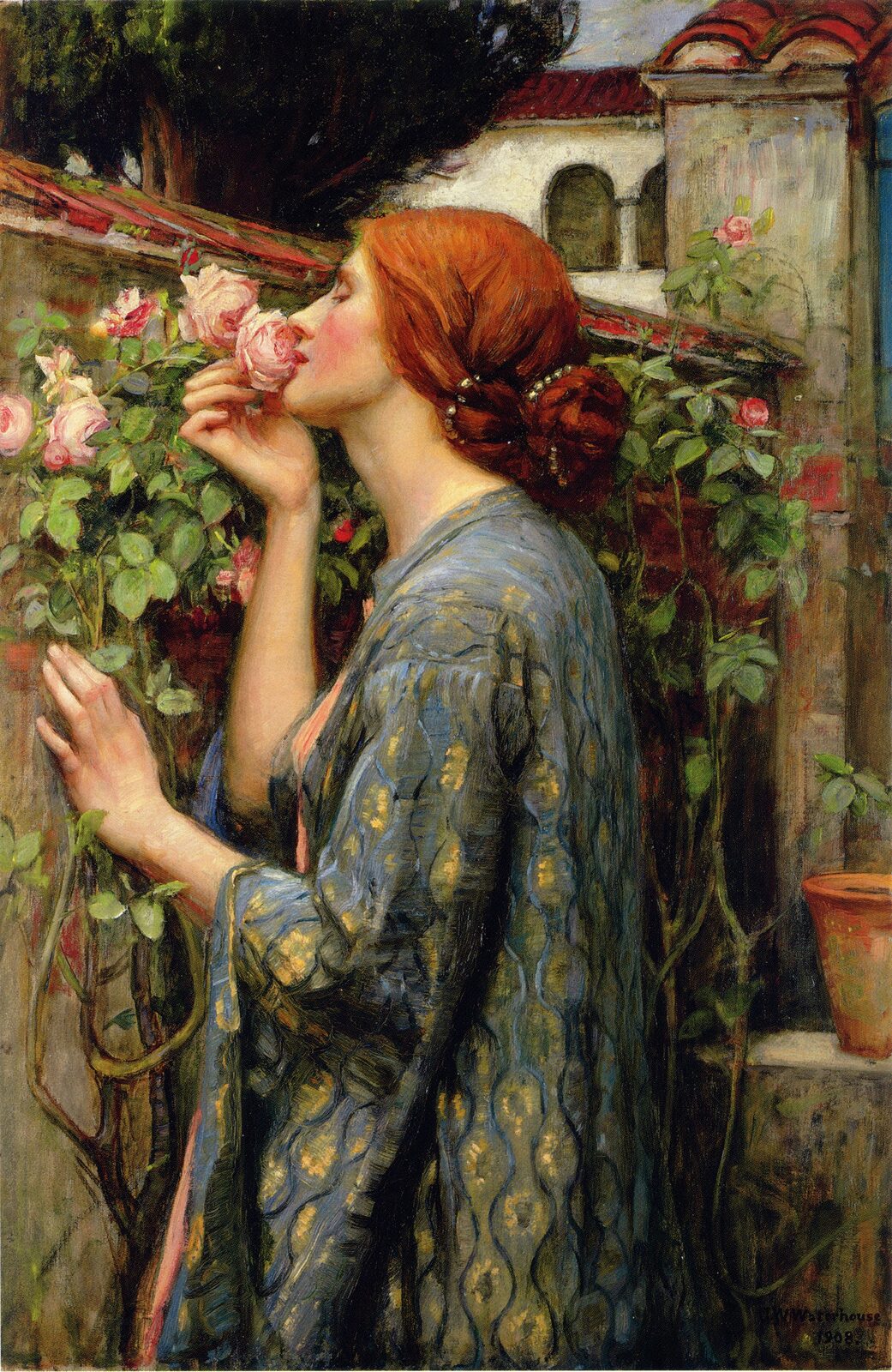 Dusza róży - John William Waterhouse